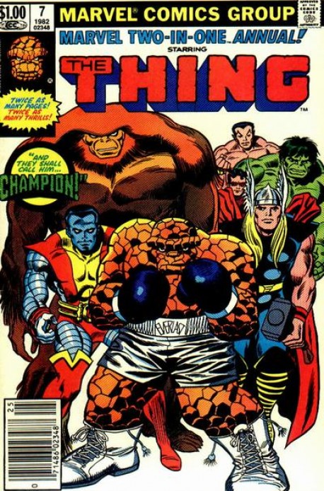 Marvel Two In One Annual Vol 1 7