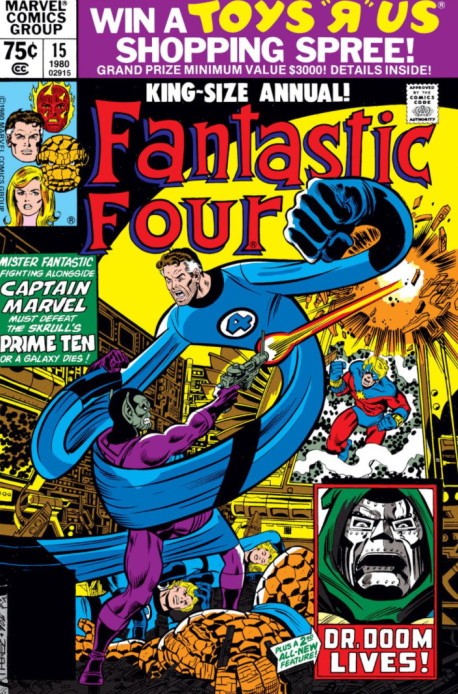  					Fantastic Four Annual Vol 1 15