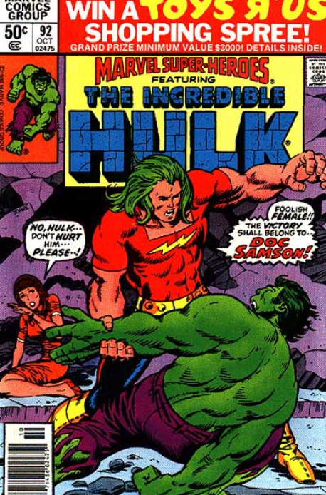  					Marvel Super-Heroes Vol 1 92