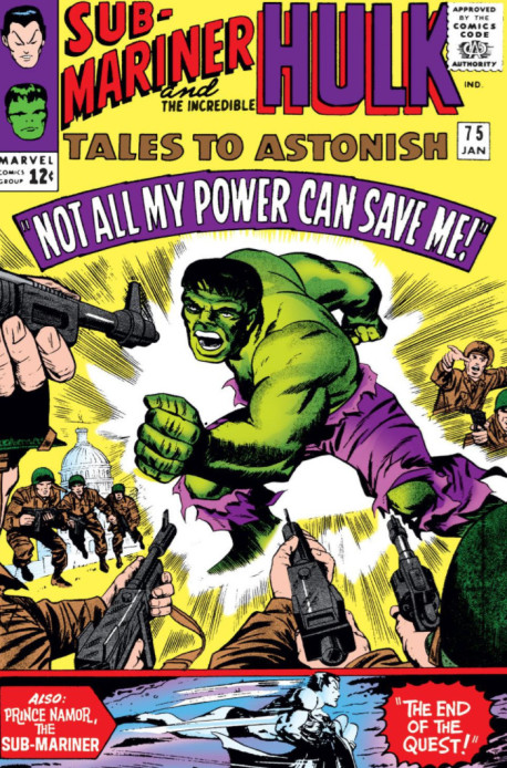  					Tales to Astonish Vol 1 75